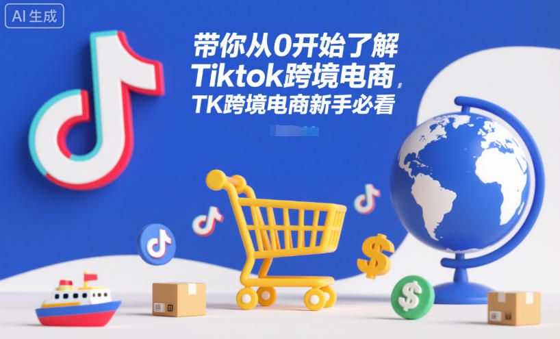 带你从0开始了解Tiktok跨境电商,TK跨境电商新手必看-龙大资源