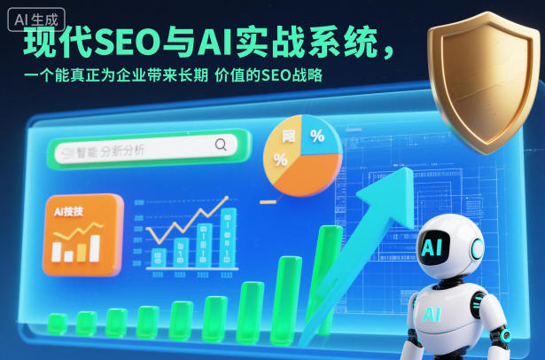 现代SEO与AI实战系统，一个能真正为企业带来长期价值的SEO战略(英语+中文字幕)-龙大资源