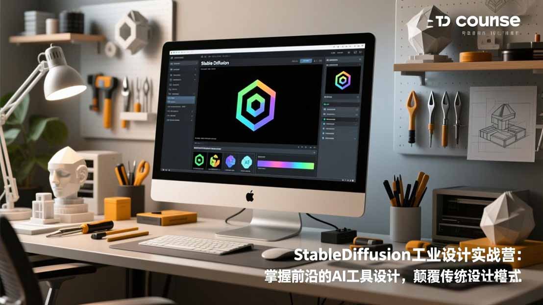 StableDiffusion工业设计实战营：掌握前沿的AI工具设计，颠覆传统设计模式-龙大资源