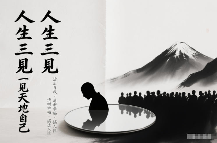 人生三见一见天地见众生见自己，活出自我拥有清晰幸福人生，搞透人性-龙大资源