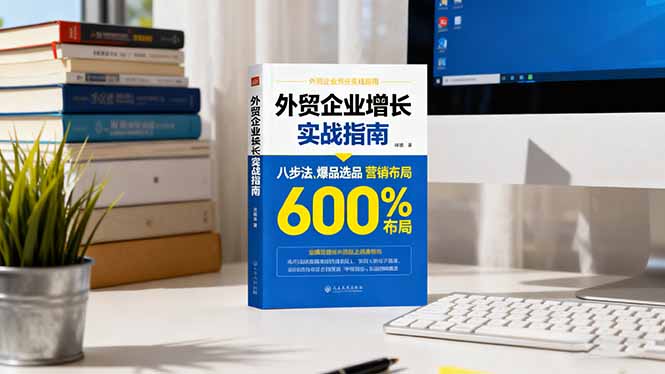 外贸企业增长实战指南，八步法、爆品选品、营销布局，业绩增长300%-龙大资源