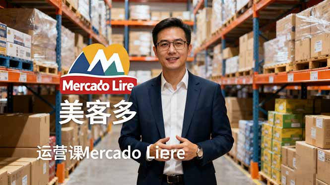 2025美客多Mercado Libre运营课：账号注册/产品上传/促销活动/自发货模式-龙大资源