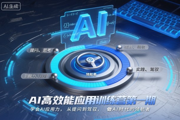 AI高效能应用训练营第一期，学会AI应用力，从提问到驾驭，做AI时代的领航者(更新)-龙大资源