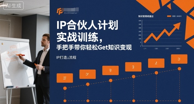 IP合伙人计划实战训练,手把手带你轻松Get知识变现-龙大资源