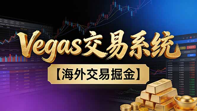 【普通人也可以成为操盘手第二期】Vegas交易技术+聪明软件，日赚50-100U-龙大资源