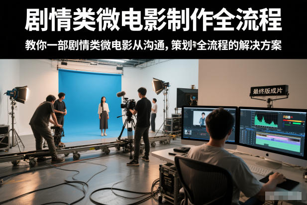 剧情类微电影制作全流程，教你一部剧情类微电影从沟通，策划到拍摄制作全流程的解决方案-龙大资源