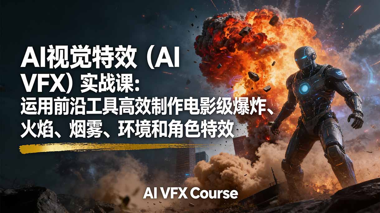 AI视觉特效(AI VFX-龙大资源