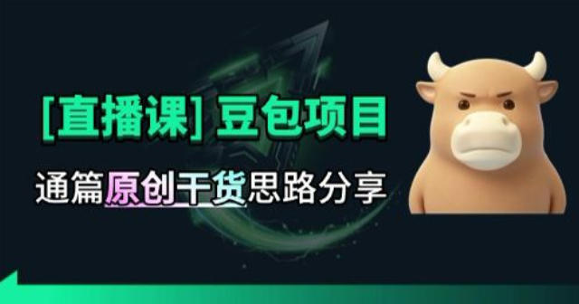 【直播课】原创思路打豆包项目，全是独家思路分析-龙大资源