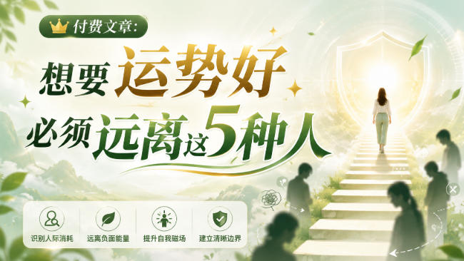 付费文章:想要运势好,必须远离这5种人-龙大资源