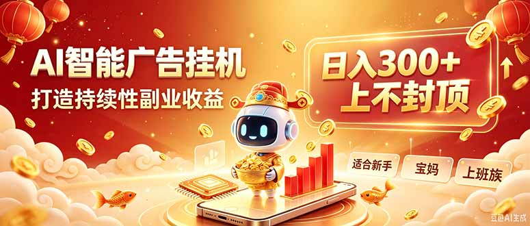 告别手动干活！AI自动化，解锁线上被动收益-龙大资源