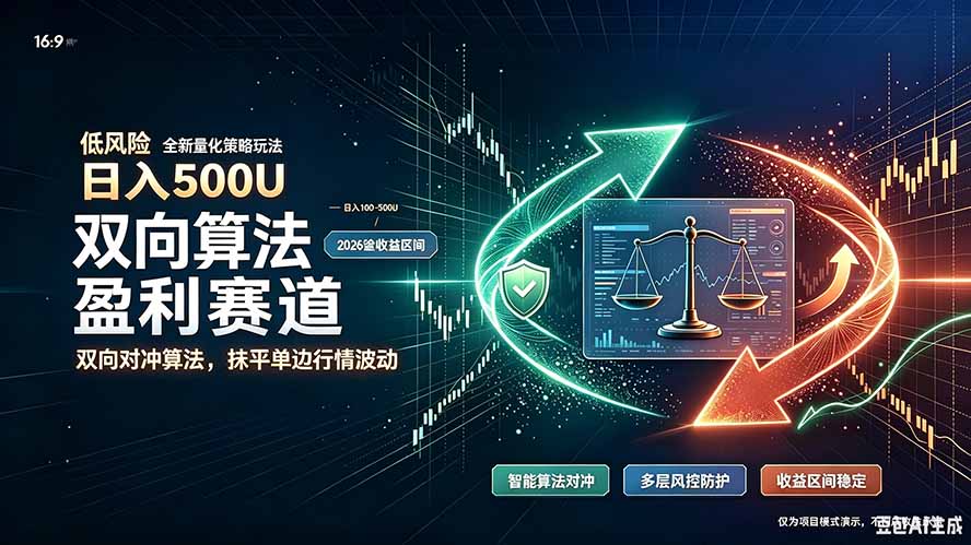 算法对冲/EA量化,日入500刀,躺着赚钱!你把它当做“自动提款机”,它把你就爆了-龙大资源