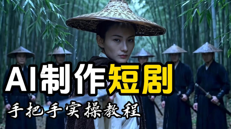 【保姆级手把手教程】AI短剧制作完整流程教学,从小白零基础到成片大神-龙大资源