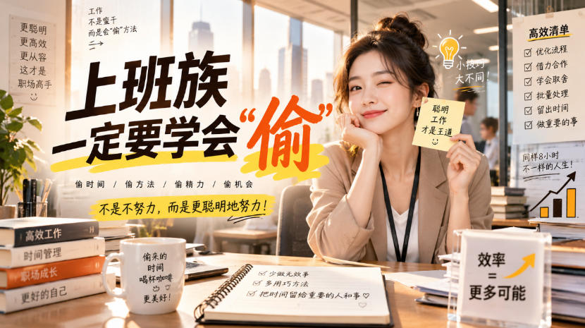 某社群精选付费文:上班族一定要学会“偷“-龙大资源
