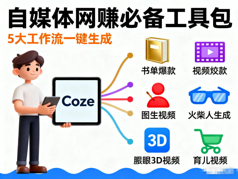 Coze工作流合集,内容一共100份左右,内容丰富,可以提供工作效率-龙大资源