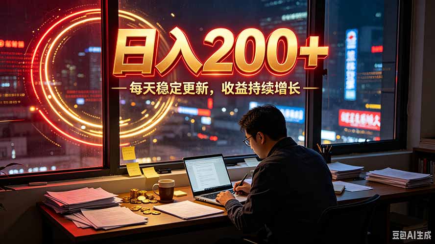 番茄达人变现新玩法,全自动运行 每日300+-龙大资源