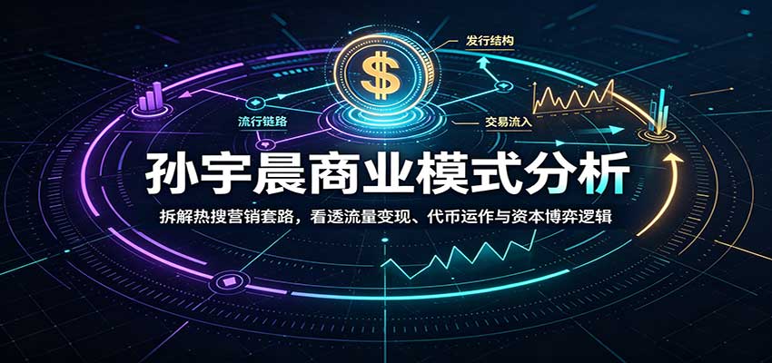 孙宇晨商业模式分析：拆解热搜营销套路，看透流量变现、代币运作与资本博弈逻辑-龙大资源